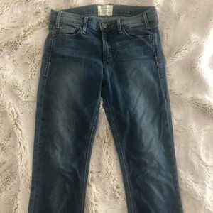 McGuire Newton Skinny in Oceana, raw hem